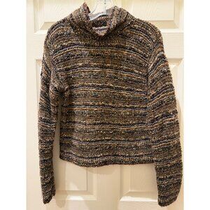 Vintage Company Ellen Tracy Striped Wool Blend Sweater P